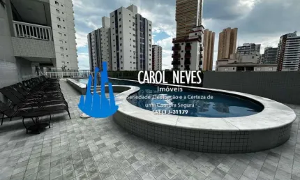 Apartamento 54m² 1 dormitório suíte financiamento bancário praia grande