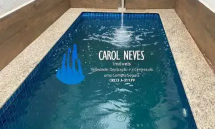Casa nova 2 dormitórios 1 suíte lado praia financiamento bancário mongaguá