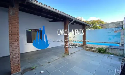 CASA 3 DORMITÓRIOS 1 SUÍTE LADO PRAIA FINANCIAMENTO BANCÁRIO ITANHAEM