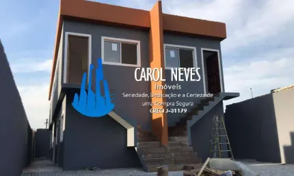 CASA SOBREPOSTA NOVA 2 DORMITÓRIOS SUÍTE FINANCIAMENTO BANCÁRIO ITANHAÉM