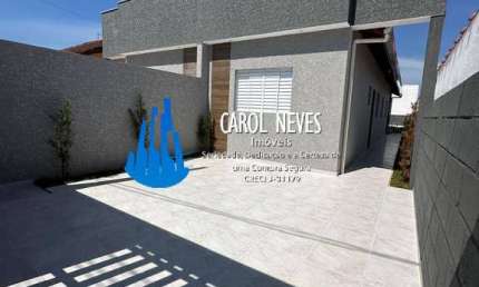 CASA NOVA 2 DORMITORIOS 1 SUITE LADO PISTA FINANCIAMENTO BANCARIO ITANHAEM