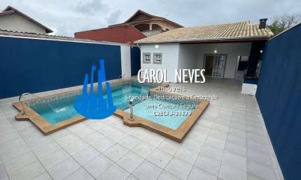 CASA 3 DORMITORIOS 3 SUITES PISCINA LADO PRAIA FINANCIAMENTO ITANHAEM