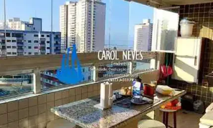 APARTAMENTO 3 DORMITORIOS 3 SUITES LADO PRAIA FINANCIAMENTO  ITANHAEM