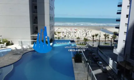 APARTAMENTO 3 DORMITORIOS 3 SUITES LADO PRAIA FINANCIAMENTO PRAIA GRANDE