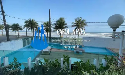 Apartamento 2 dormitórios 1 suite lado praia financiamento mongagua