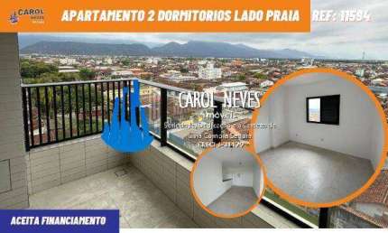 APARTAMENTO 2 DORMITORIOS LADO PRAIA FINANCIAMENTO BANCARIO MONGAGUA