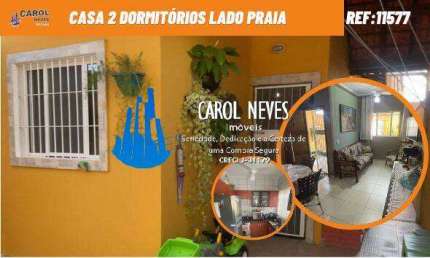 CASA 2 DORMITORIOS LADO PRAIA FINANCIAMENTO BANCARIO ITANHAEM
