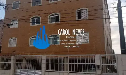 Kitnet 1 dormitório lado praia financiamento bancário ocian praia grande