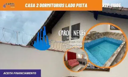 CASA 2 DORMITORIOS LADO PISTA FINANCIAMENTO BANCARIO MONGAGUA