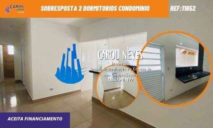 CASA TERREA 2 DORMITORIOS CONDOMINIO FINANCIAMENTO SAO VICENTE