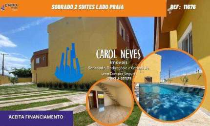 SOBRADO 2 SUITES LADO PRAIA FINANCIAMENTO BANCARIO ITANHAEM