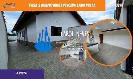 CASA 2 DORMITORIOS PISCINA LADO PISTA A VISTA MONGAGUA