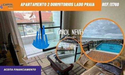 APARTAMENTO 2 DORMITORIOS LADO PRAIA FINANCIAMENTO BANCARIO MONGAGUA