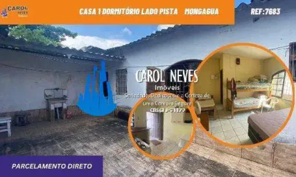 CASA 1 DORMITÓRIO LADO PISTA PARCELAMENTO DIRETO MONGAGUÁ