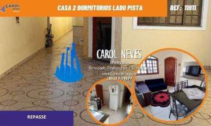 CASA 2 DORMITORIOS REPASSE FINANCIAMENTO LADO PISTA ITANHAEM