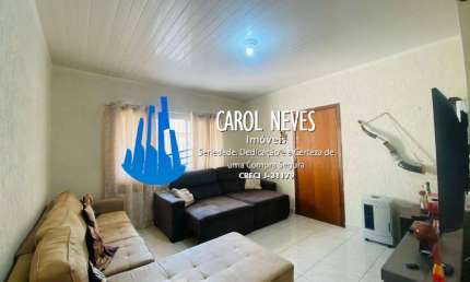 SOBRADO 3 DORMITORIOS SUITE COM SACADA LADO PRAIA FINANCIAMENTO BANCARIO