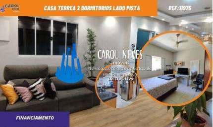 CASA TERREA 2 DORMITORIOS LADO PISTA FINANCIAMENTO BANCARIO ITANHAEM