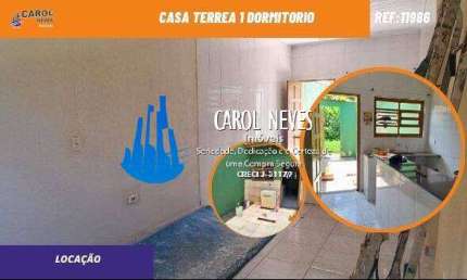 CASA TERREA 1 DORMITORIO LOCAÇAO DEFINITIVA LADO PISTA ITANHAEM