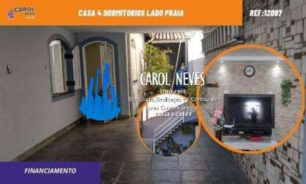 CASA 4 DORMITORIOS LADO PRAIA FINANCIAMENTO BANCARIO ITANHAEM