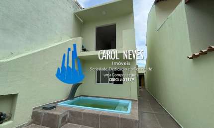 SOBRADO 2 DORMITORIOS  PISCINA LADO PISTA FINANCIAMENTO MONGAGUA