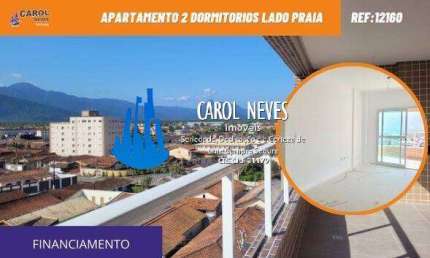 APARTAMENTO 2 DORMITORIOS SUITE LADO PRAIA FINANCIAMENTO PRAIA GRANDE