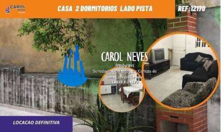CASA 2 DORMITORIOS SUITE LOCACAO DEFINITIVA LADO PISTA MONGAGUA