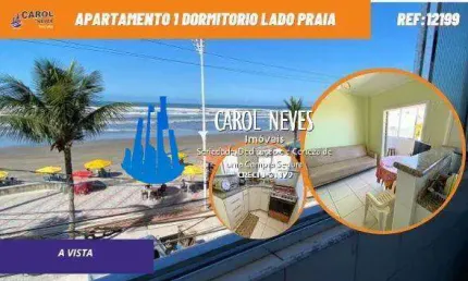 APARTAMENTO BEIRA MAR 1 DORMITORIO FINANCIAMENTO BANCARIO MONGAGUA