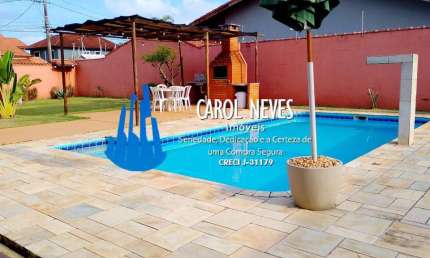 CASA 4 DORMITORIOS PISCINA LADO PRAIA A VISTA ITANHAEM