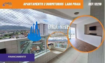 APARTAMENTO 2 DORMITORIOS SUITE LADO PRAIA FINANCIAMENTO MONGAGUA