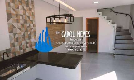 DUPLEX 2 DORMITORIOS LADO PRAIA FINANCIAMENTO BANCARIO VILA MIRIM