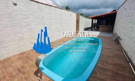 CASA 2 DORMITORIOS PISCINA LADO PRAIA JARDIM REAL PRAIA GRANDE