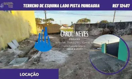 Terreno comercial para alugar no Balneário Itaguaí, Mongaguá 
