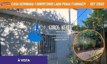 CASA GEMINADA 1 DORMITORIO LADO PRAIA A VISTA ITANHAEM