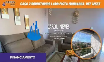 APARTAMENTO 2 DORMITORIOS 1 SUITE LADO PRAIA FINANCIAMENTO MONGAGUA