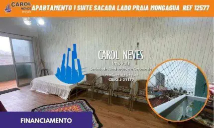 APARTAMENTO 2 DORMITORIOS 1 SUITE FRENTE MAR FINANCIAMENTO MONGAGUA