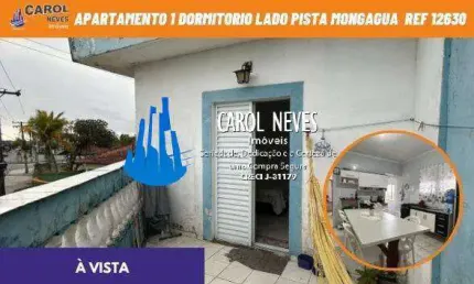 APARTAMENTO ESQUINA 1 DORMITORIO LADO PISTA A VISTA MONGAGUA