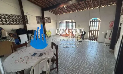 Casa mezanino 4 dormitorios edicula lado pista a vista mongagua