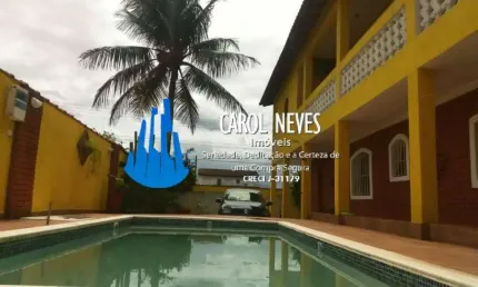 SOBRADO 3 DORMITÓRIOS PISCINA EDÍCULA AGENOR DE CAMPOS MONGAGUÁ
