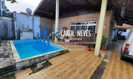 CASA ISOLADA 2 DORMITÓRIOS LADO PRAIA PISCINA SUARÃO ITANHAÉM