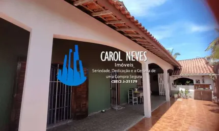 CASA 4 DORMITÓRIOS SUÍTE LADO PRAIA FINANCIAMENTO BANCÁRIO ITANHAÉM