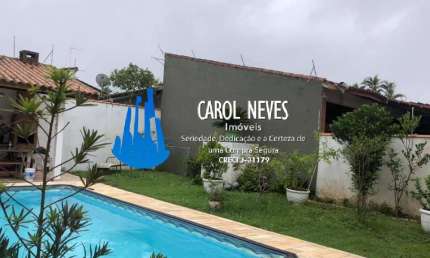CASA 200MTS DA PRAIA 3 DORMITÓRIOS PISCINA ITANHAÉM