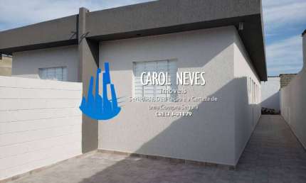 CASA NOVA 2 DORMITÓRIOS SUÍTE FINANCIAMENTO BANCÁRIO ITANHAÉM