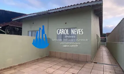 CASA NOVA 2 DORMITÓRIOS SUÍTE LADO PISTA FINANCIAMENTO BANCÁRIO ITANHAÉM