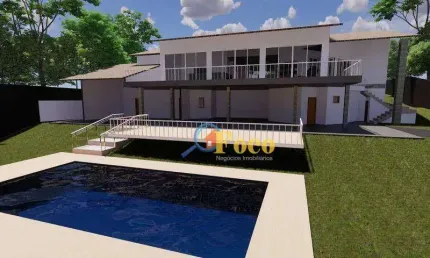 Chácara com 7 dormitórios à venda, 3000 m² por R$ 4.785.000 - Morada das Fontes - Itatiba/SP
