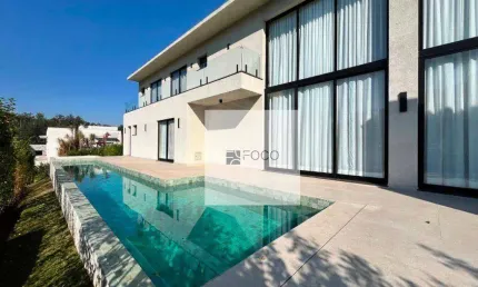 Casa com 4 dormitórios, 437 m² - venda por r$ 3.200.000,00 ou aluguel por r$ 18.000,00/mês - condomínio villagio paradiso - itatiba/sp