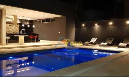 Chácara com 4 dormitórios à venda, 1500 m² por R$ 4.200.000,00 - Condomínio Ville de Chamonix - Itatiba/SP