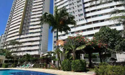 Apartamento mobiliado com 2 dormitórios à venda, 57 m² por R$ 299.000 - Ponta Negra - Natal/RN