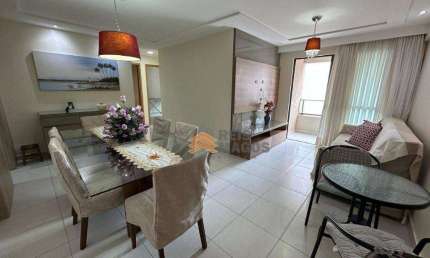 Apartamento com 3 dormitórios à venda, 76 m² por R$ 620.000 - Capim Macio - Natal/RN