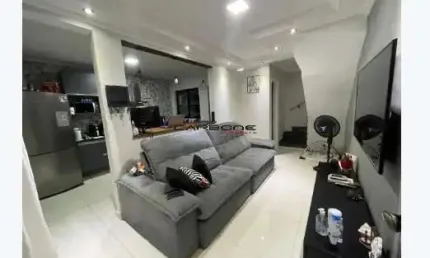Casa em condomínio fechado com 2 quartos à venda na Porto dos Gaúchos, Vila Ema, São Paulo por R$ 440.000