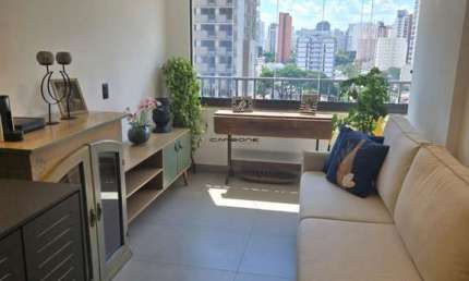Apartamento com 1 quarto à venda na Avenida Pavão, Indianópolis, São Paulo por R$ 748.000